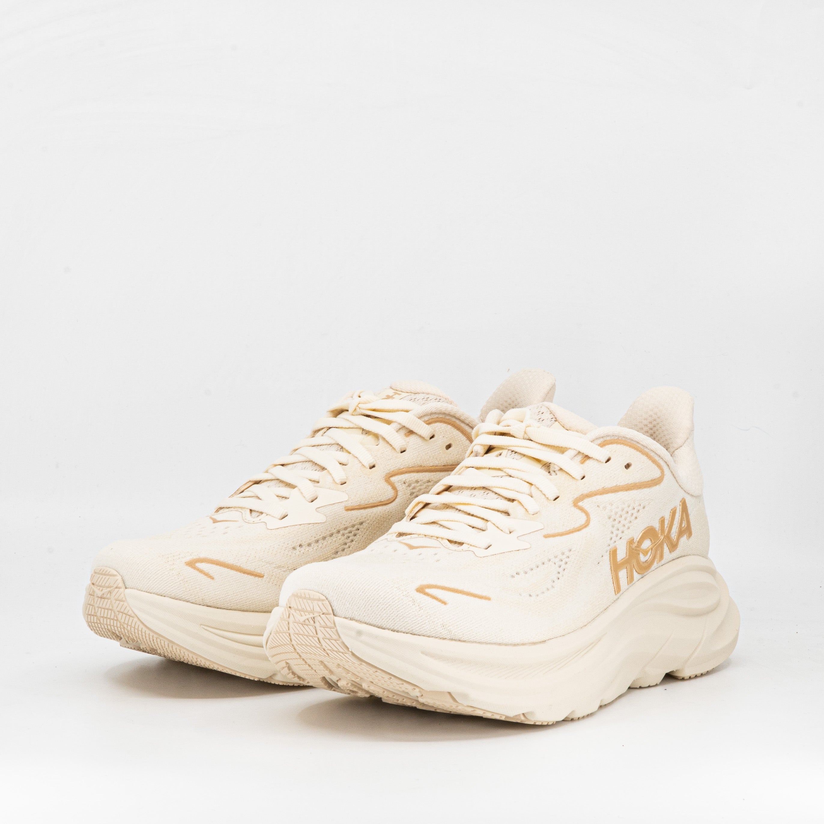 Hoka Clifton 10 (B Standard) Womens Vanilla/Birch - Frontrunner Colombo